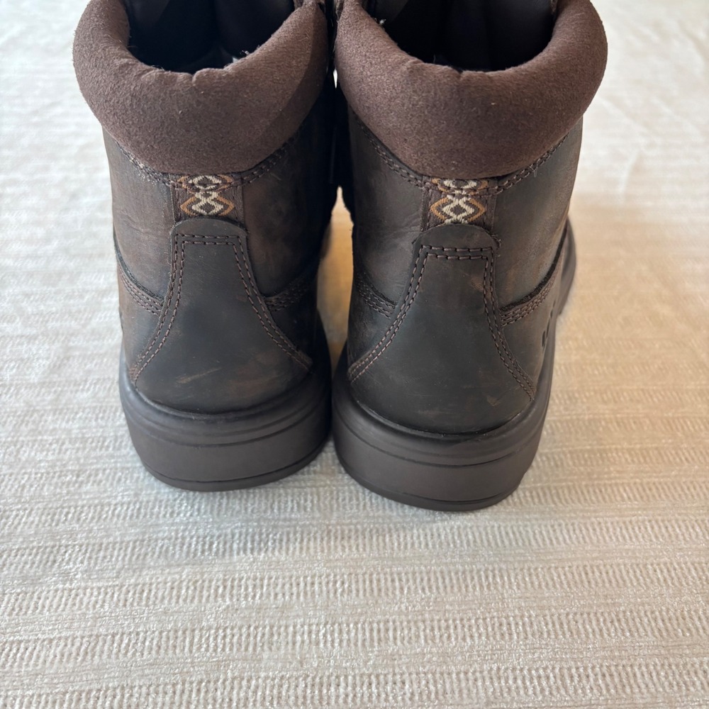 UGG Biltmore Mid Plain Toe Waterproof Leather Boots Men's 7 - Picture 4 of 10